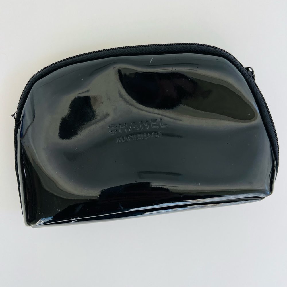 Chanel Black Makeup Bag